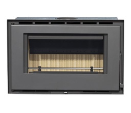 [283809187] INSERTABLE CHIMENEA LEÑA CANALIZABLE ELOS 80 7,8kW METLOR