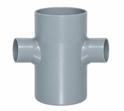 [011111172] DERIVACION DOBLE PVC SANITARIO 110-50-50 87º