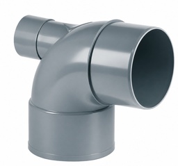 [011101137] CODO PVC SANITARIO 110-50x87º SALIDA POSTERIOR