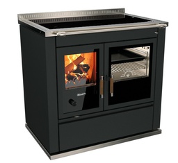 [28380S90A] COCINA DE LEÑA S90 Classica Negra RIZZOLI